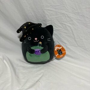 Halloween cat squishmallow